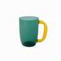 Two Tone Grip Mug | Amabro-Tokoro-Grün x Gelb-Tokoro