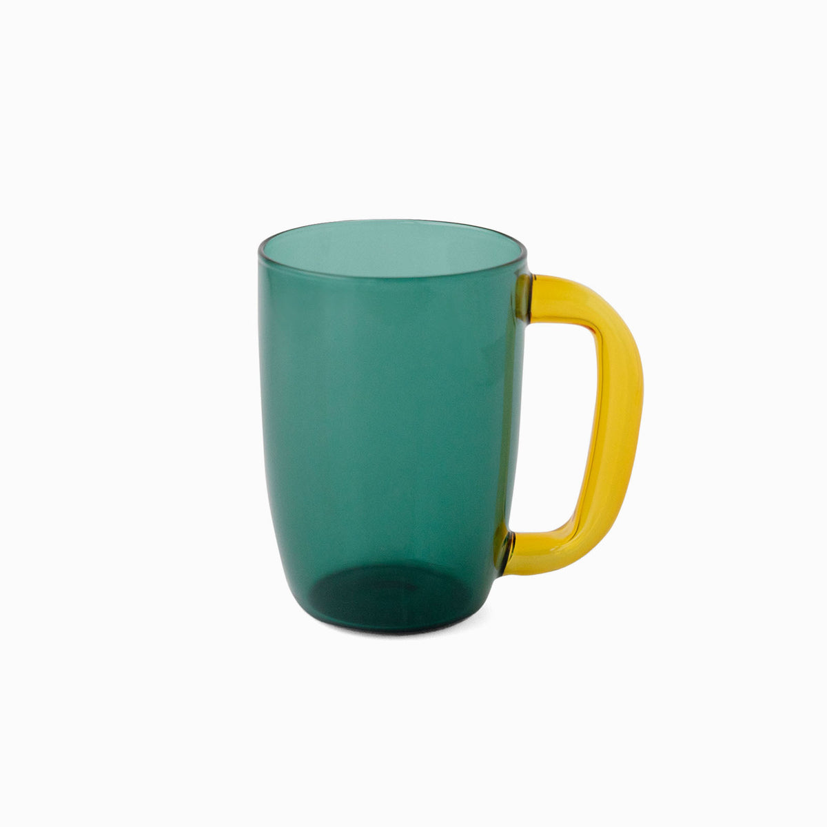Two Tone Grip Mug | Amabro-Tokoro-Grün x Gelb-Tokoro