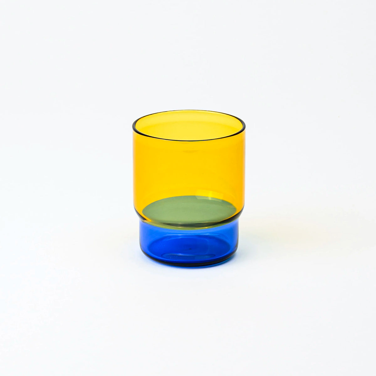 TWO TONE Stacking Cup | Amabro-Amabro-Gelb x Blau-Tokoro