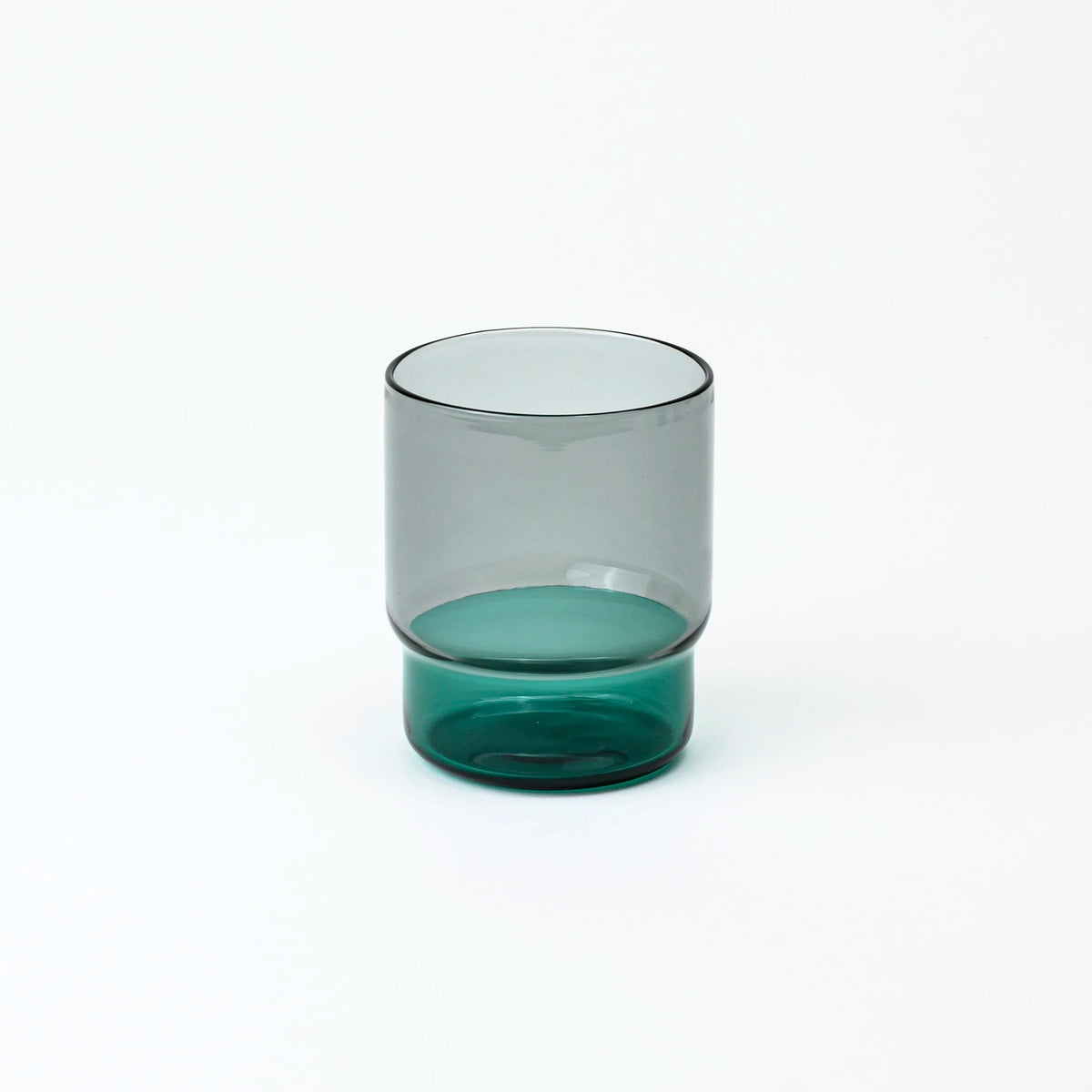 TWO TONE Stacking Cup | Amabro-Amabro-Grau x Grün-Tokoro