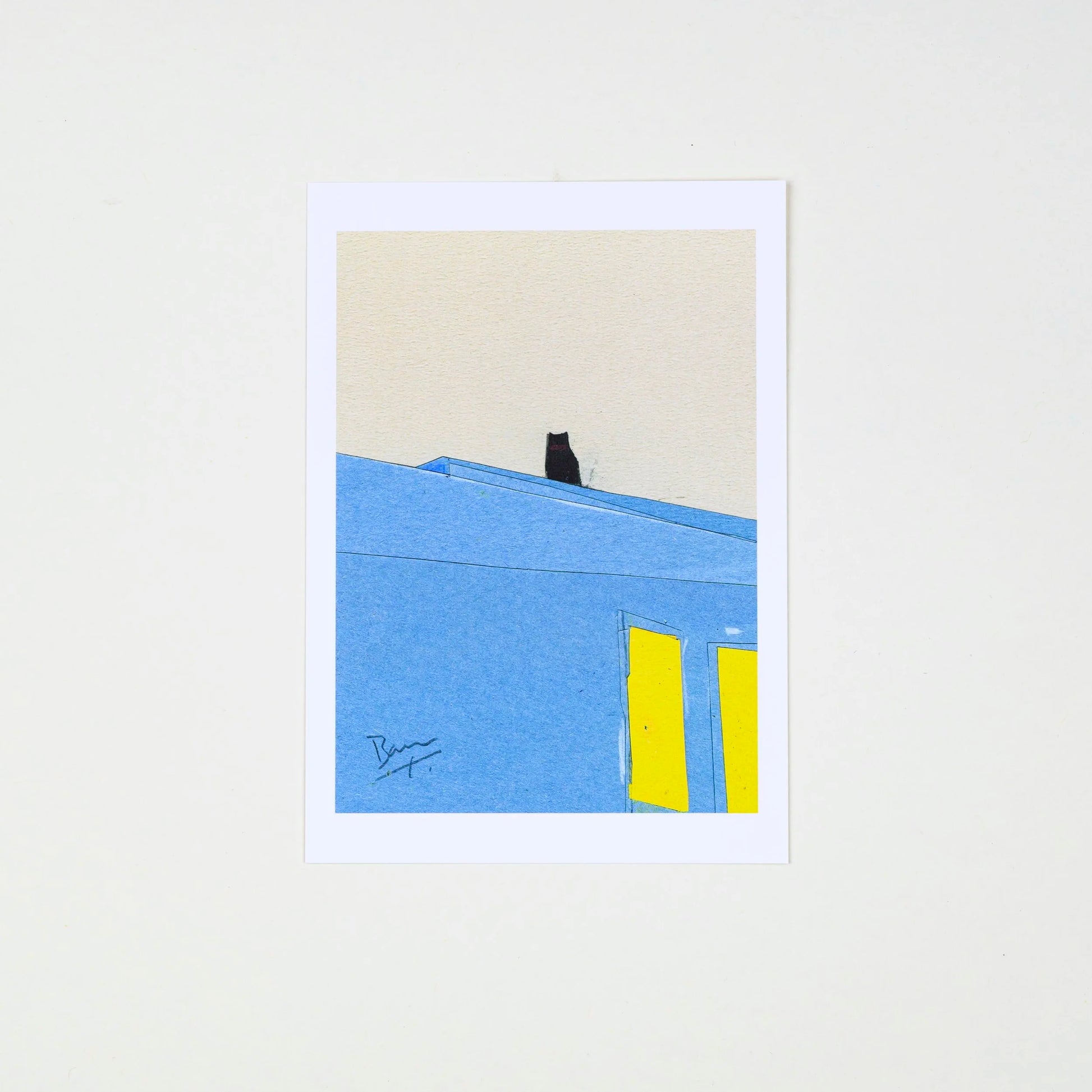 Postkarte 'The Cat Next Door' | Taku Bannai-Taku Bannai-Tokoro