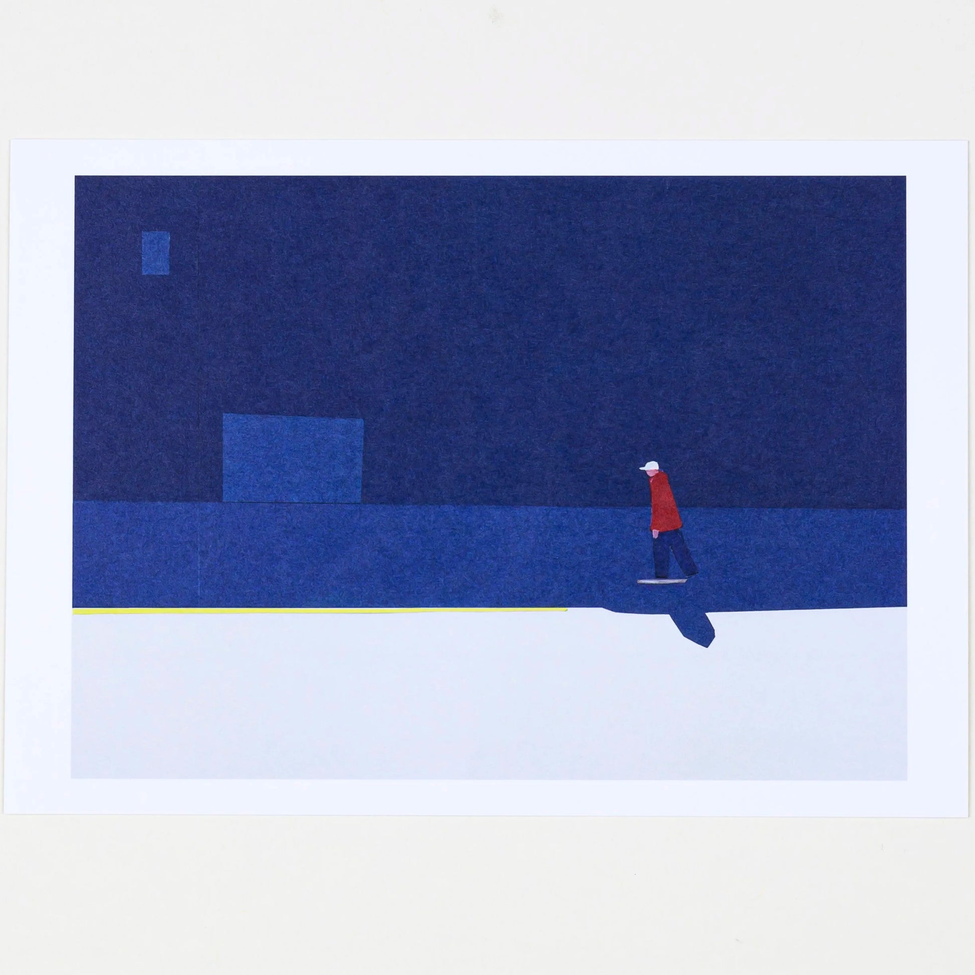 Postkarte 'Blue Shadow' | Taku Bannai-Taku Bannai-Tokoro