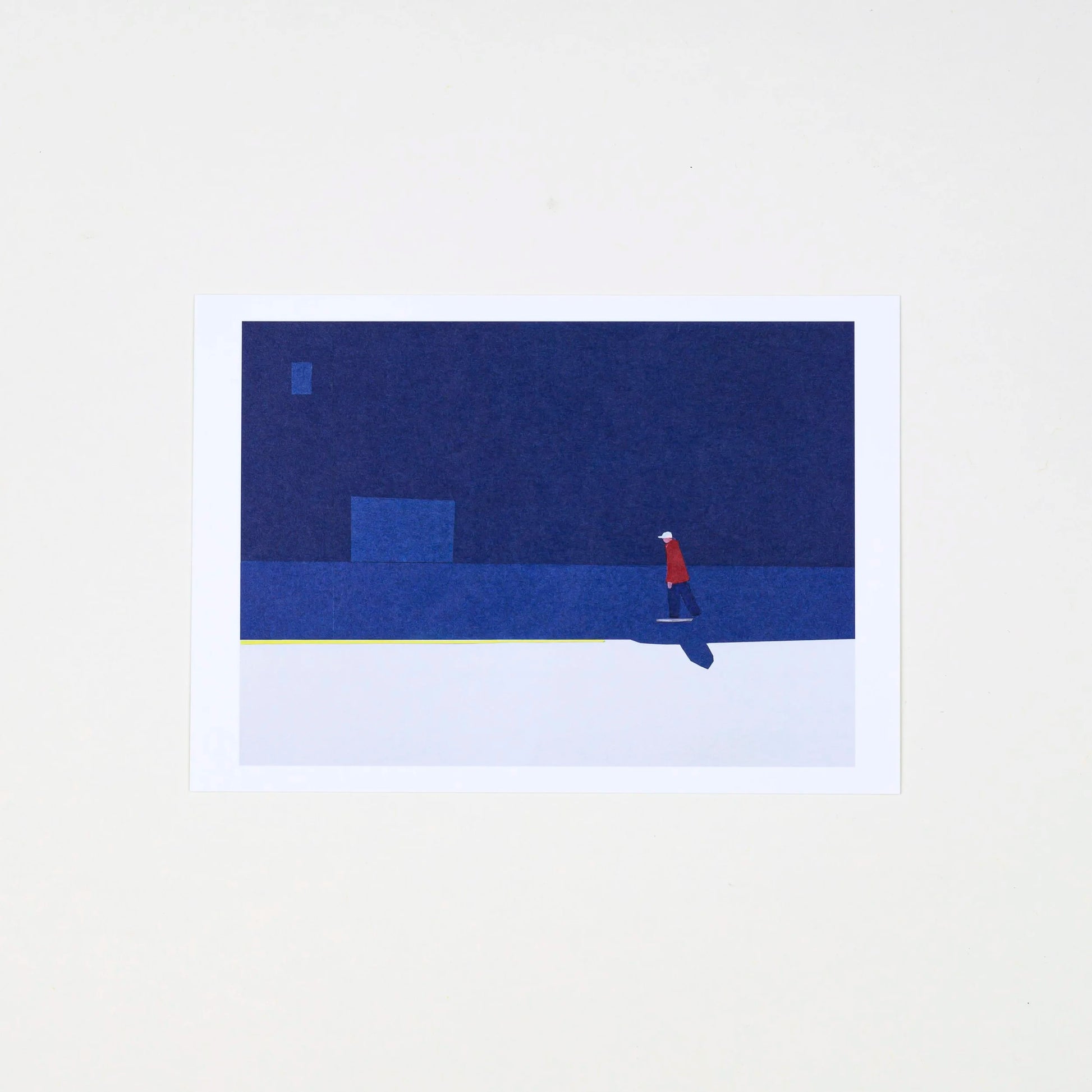 Postkarte 'Blue Shadow' | Taku Bannai-Taku Bannai-Tokoro