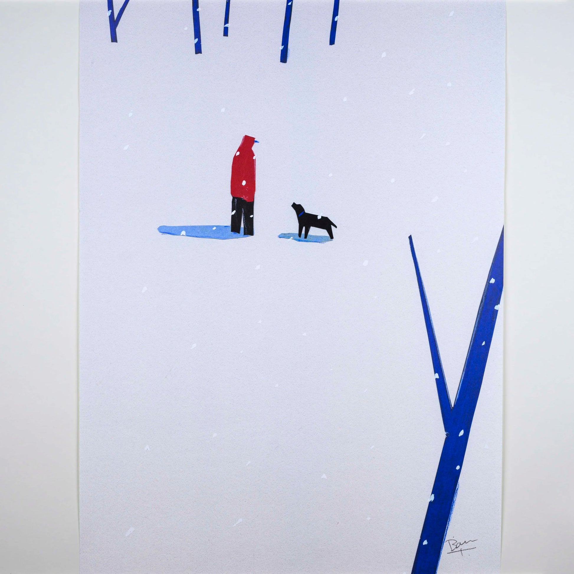 Poster 'Snow Fun' | Taku Bannai-Taku Bannai-Tokoro