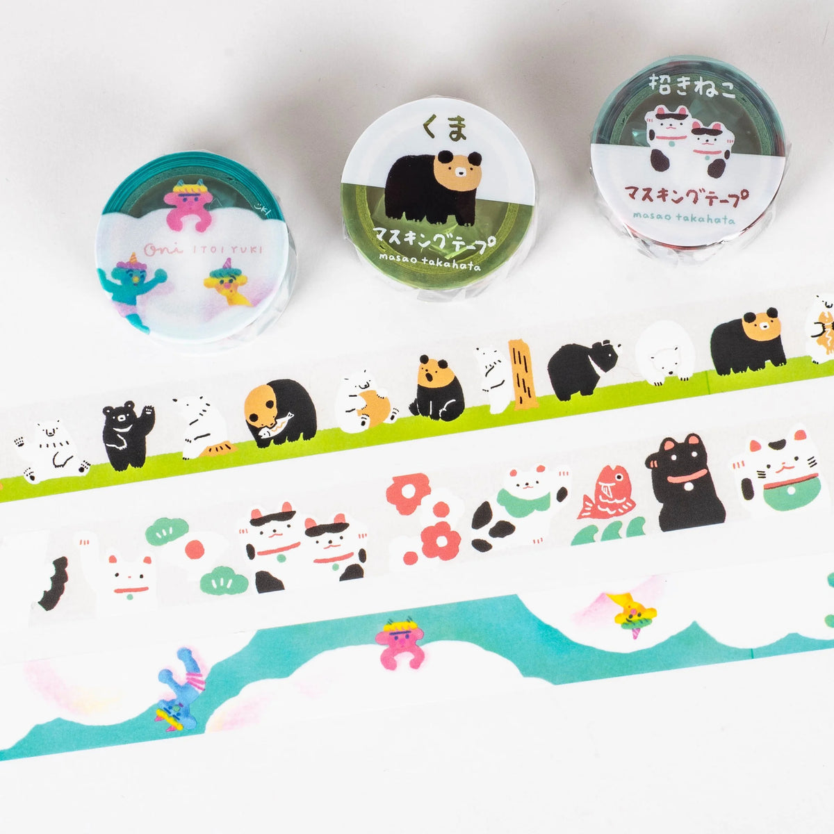 Masking Tape "Oni" Itoi Yuki-Itoi Yuki-Tokoro