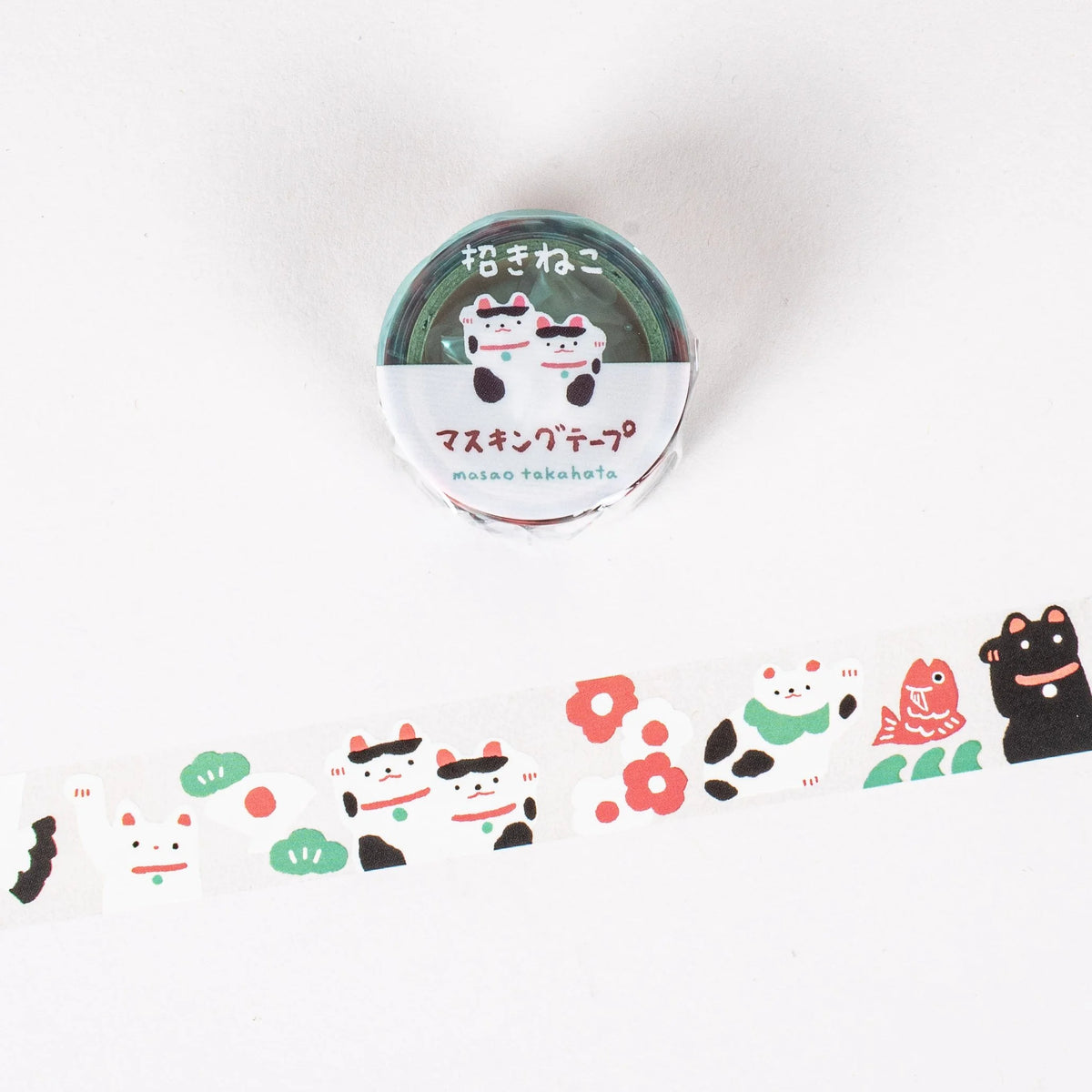 Masking Tape "Manekineko" Masao Takahata-Masao Takahata-Tokoro