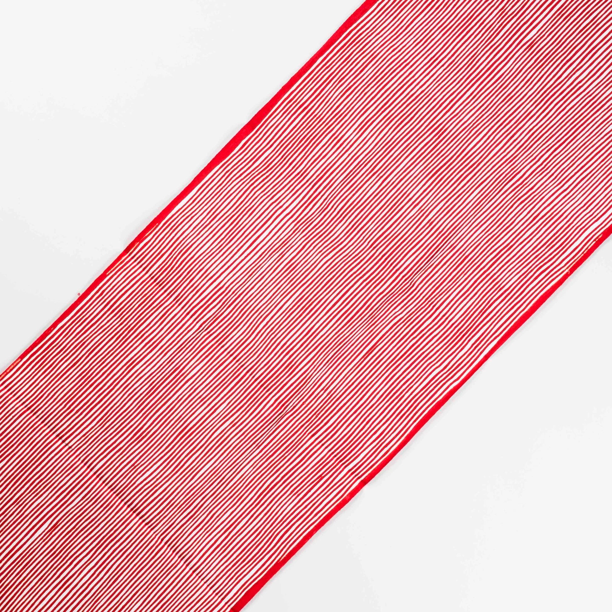 Tenugui Handtuch - Red Stripes | Kamawanu-Kamawanu-Tokoro