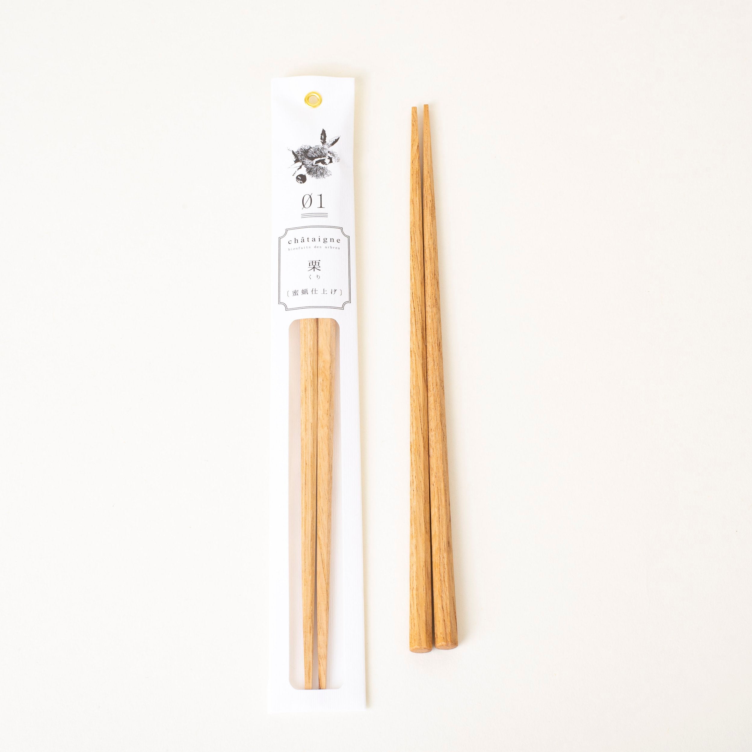 Essstäbchen 'tetoca' aus Obstbaumhölzern