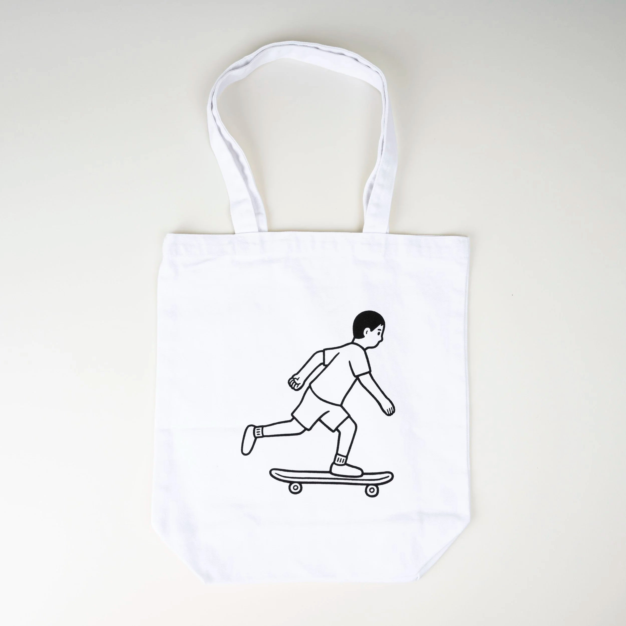 Tote Bag M (vier Designs) | Noritake-Tasche-Tokoro-Skater Boy-