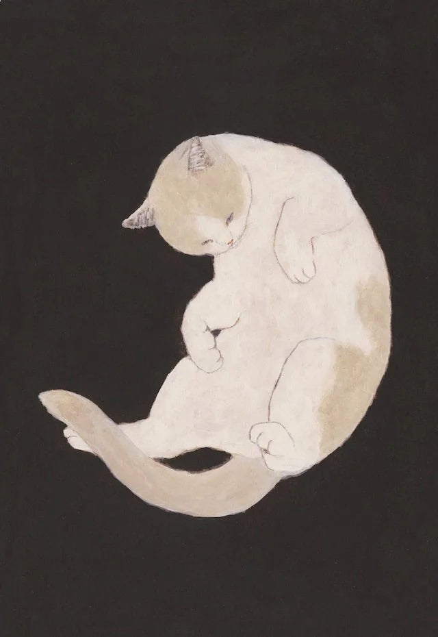 Postkarte 'Usucha Hachiware' | Megumi Sasaki-Megumi Sasaki-Tokoro