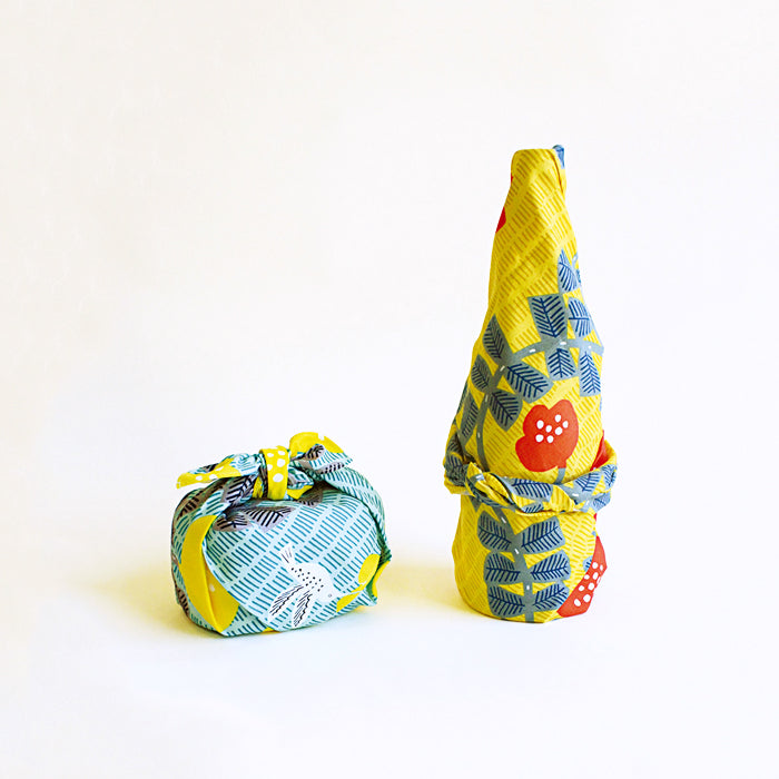 Furoshiki M 'Kolibri' Gelb - Kata Kata | Musubi