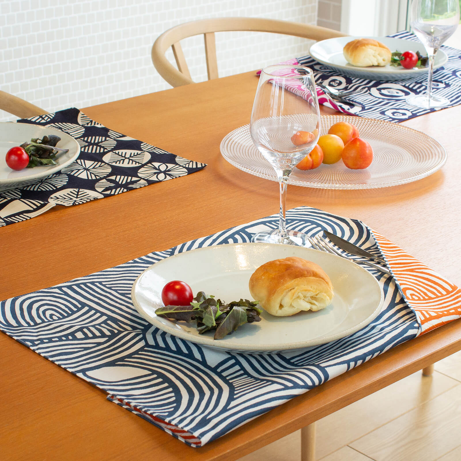 Reversible Furoshiki S 'Knot' Isa Monyo | Musubi