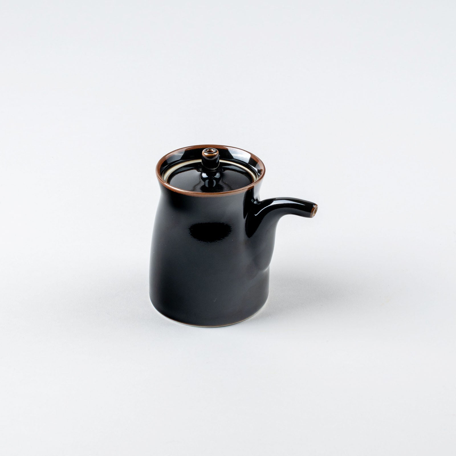 Pichet de sauce soja de type G vert | Porcelaine Hakusan 