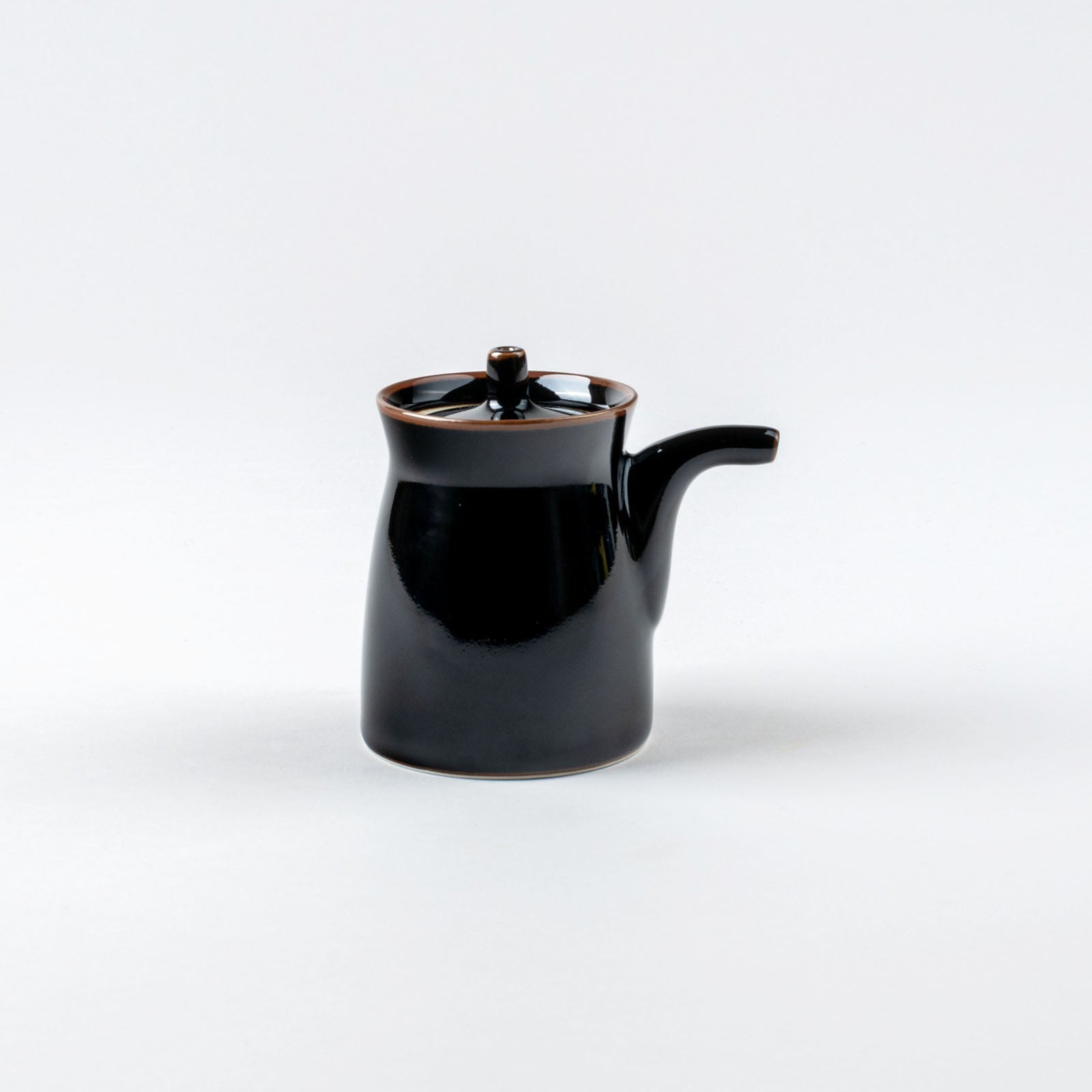 Pichet de sauce soja de type G vert | Porcelaine Hakusan 