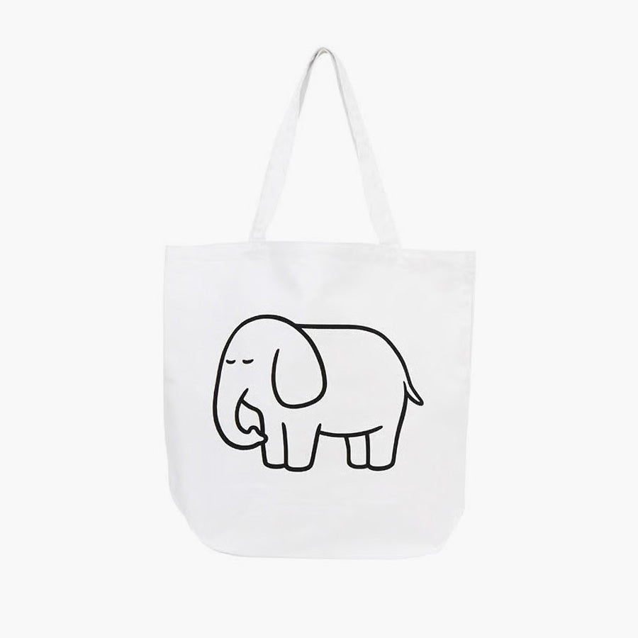 Tote Bag L 'Sleep Elephant' | Noritake