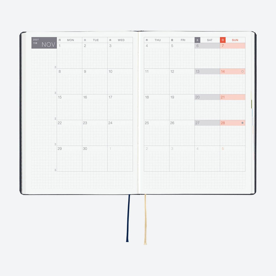 Agenda 2027 HON A5 Slash | Hobonichi