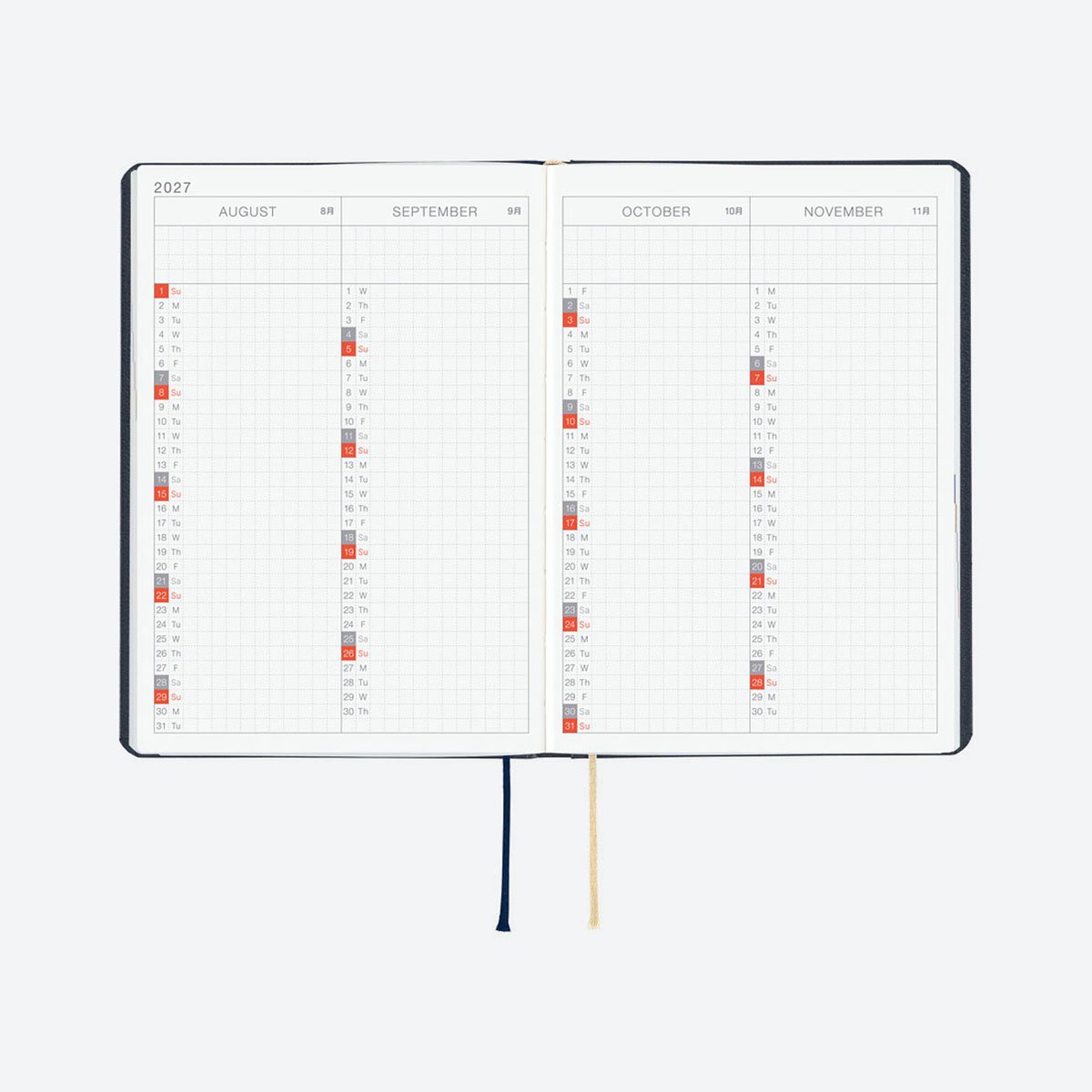 Agenda 2027 HON A6 Slash | Hobonichi