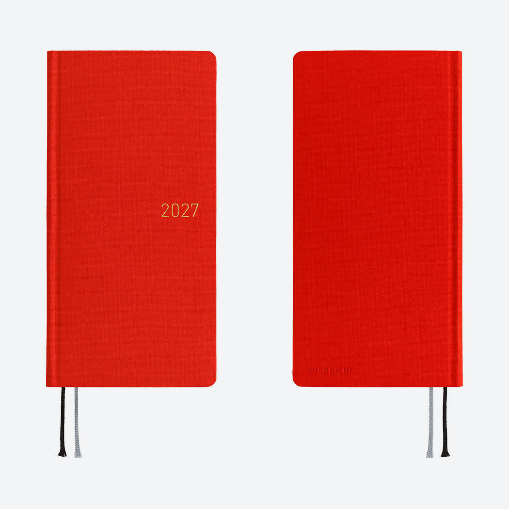 Taschenagenda 2027 'Weeks Colors' | Hobonichi