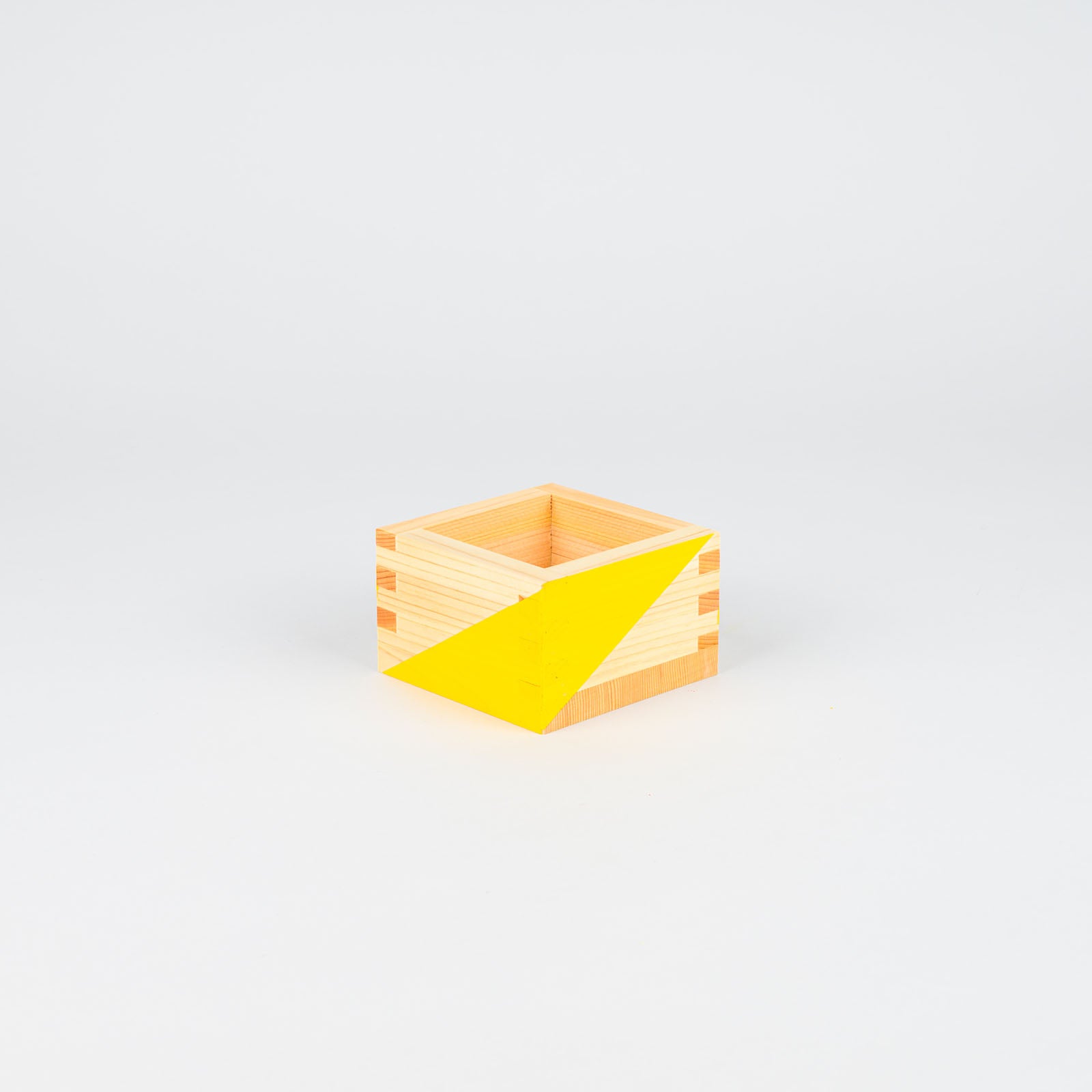 Bunte Sake-Holzbecher Masu 'Gimapop' | Ohashi Ryoki