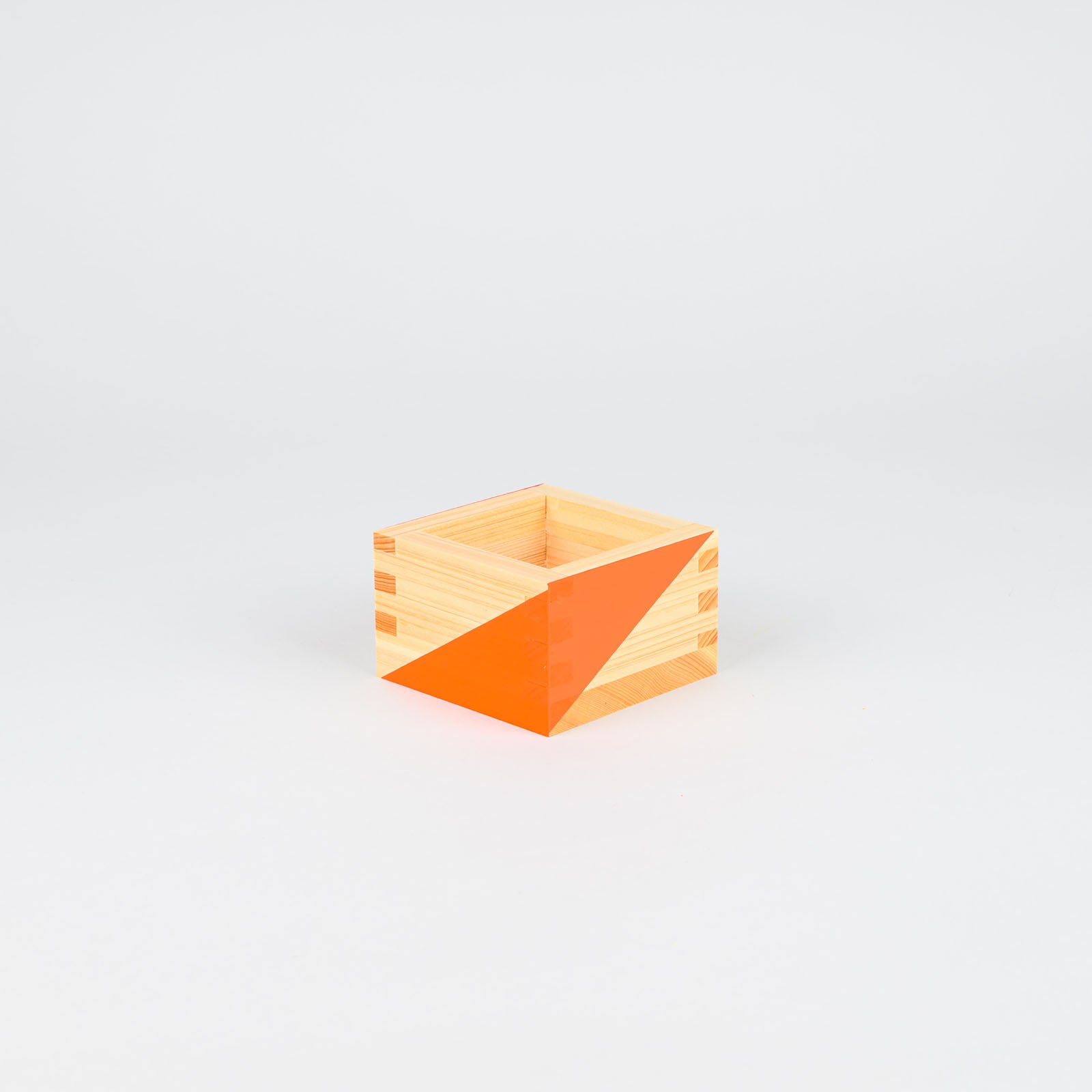 Bunte Sake-Holzbecher Masu 'Gimapop' | Ohashi Ryoki