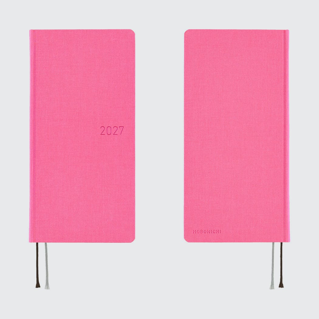 Taschenagenda 2027 'Weeks Colors' | Hobonichi